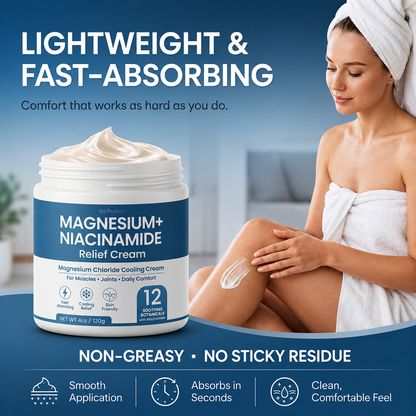 Magnesium relief cream